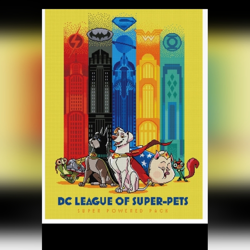 ARCHIVED - Diamond Art Club DC League Super Powered Pack, Complete/Sealed